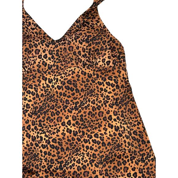 Islander one Piece Women's Size 10 Animal Print Bathing Suit - Picture 3 of 10